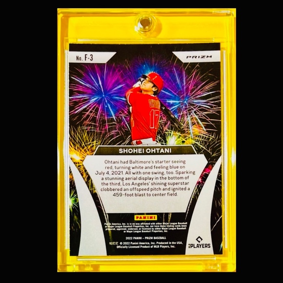 SOLD 🔥SHOHEI OHTANI REFRACTOR PRIZM INSERT BASEBALL CARD SP - LA DODGERS MVP - Picture 8 of 9